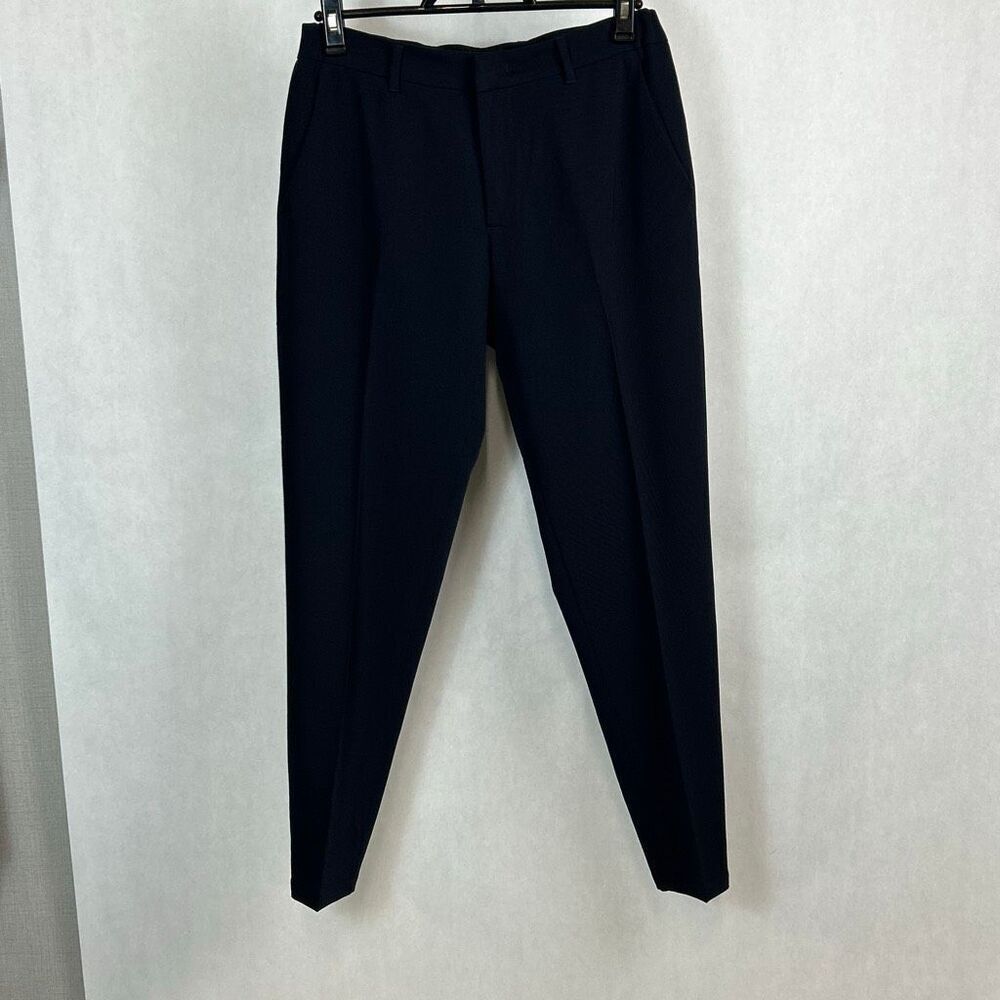 Tailored Athlete Muscle Fit Essential Trousers Dress Pants Mens Sz 32x30 Black